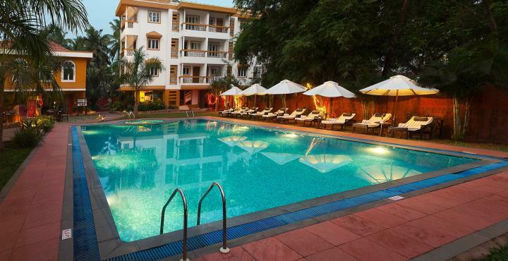 Crystal By Morpho, Goa Villagio Resort Betalbatim Bagian luar foto